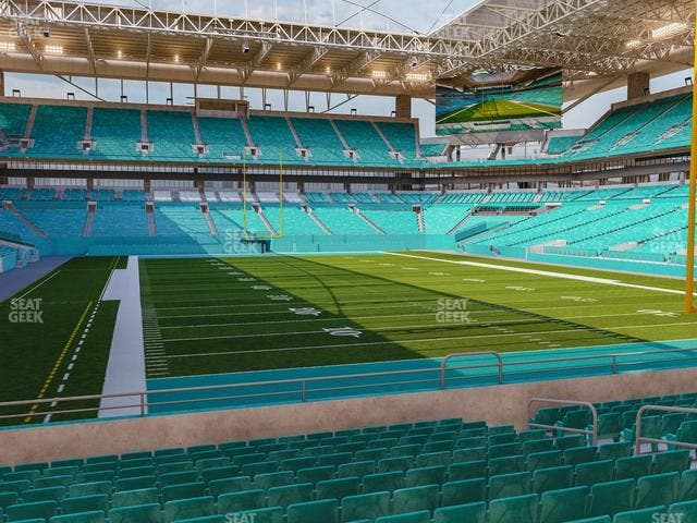 Hard Rock Stadium - Section 134 Seat View