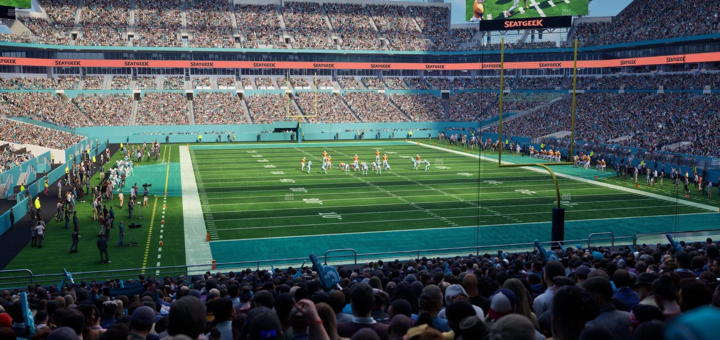Hard Rock Stadium - Section 134 Seat View