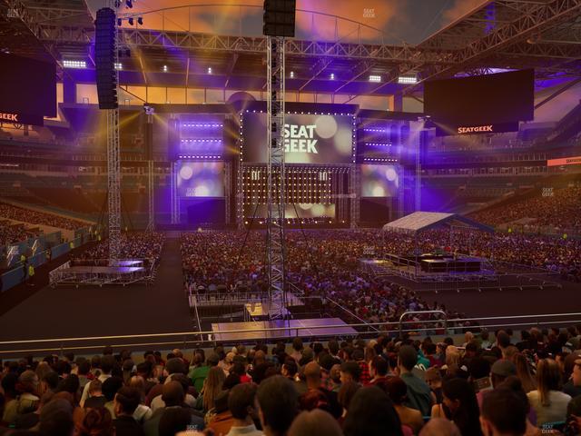 Hard Rock Stadium - Section 134 Seat View