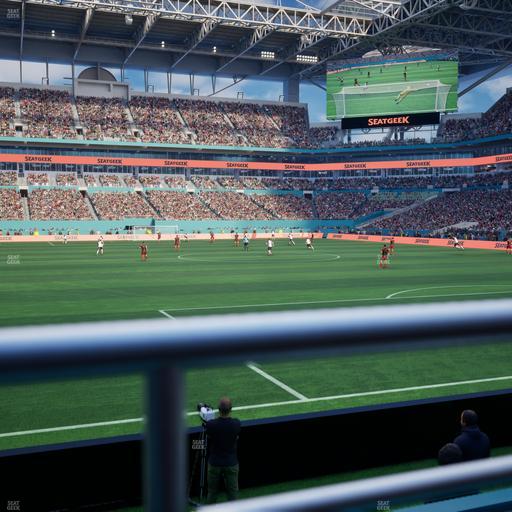 Hard Rock Stadium - Section 134 Seat View