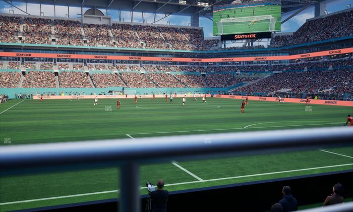 Hard Rock Stadium - Section 134 Seat View