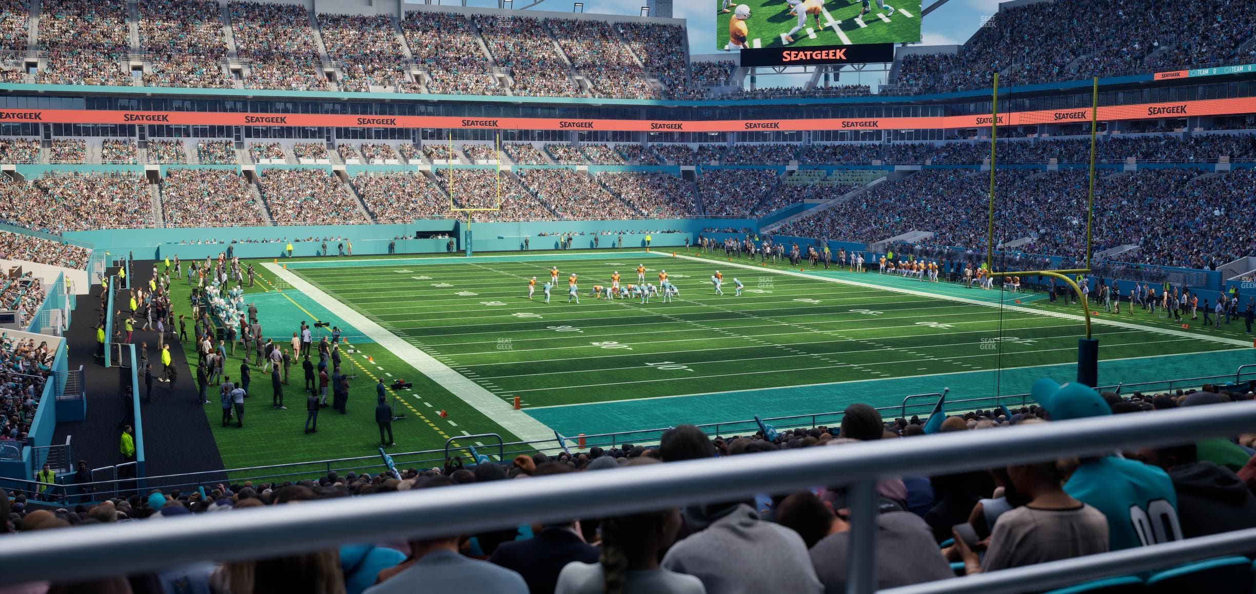 Hard Rock Stadium - Section 135 Seat View