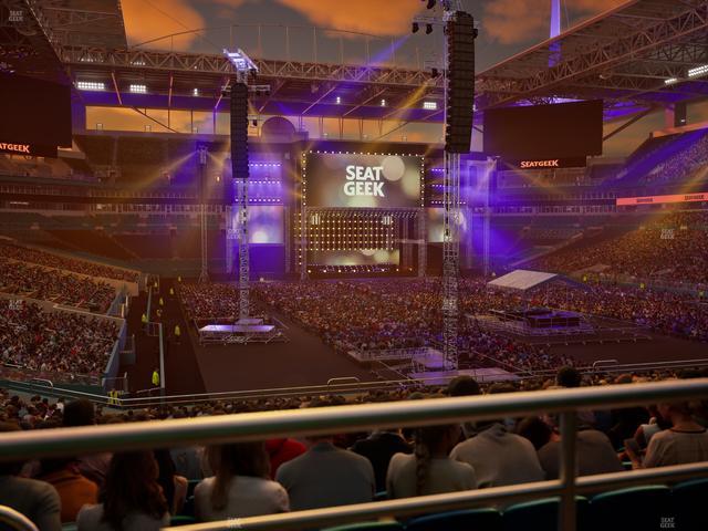 Hard Rock Stadium - Section 135 Seat View