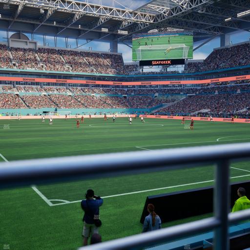 Hard Rock Stadium - Section 135 Seat View