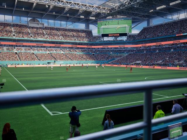 Hard Rock Stadium - Section 135 Seat View