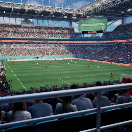 Hard Rock Stadium - Section 135 Seat View