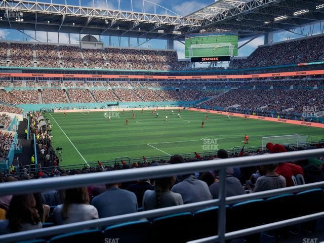 Hard Rock Stadium - Section 135 Seat View