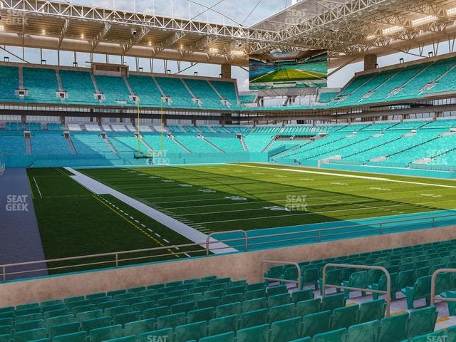 Hard Rock Stadium - Section 135 Seat View