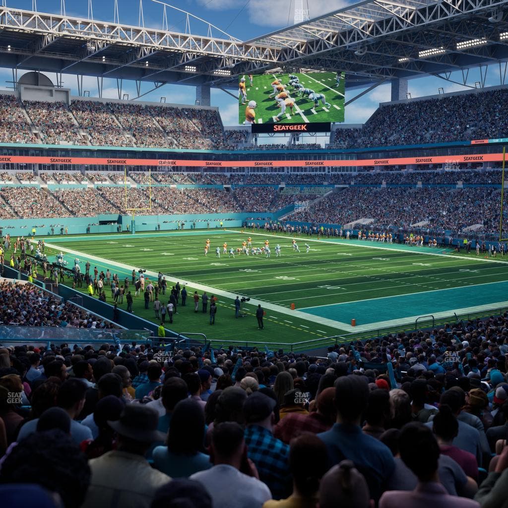 Hard Rock Stadium - Section 138 Seat View