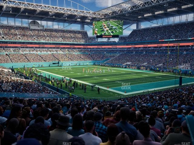 Hard Rock Stadium - Section 138 Seat View