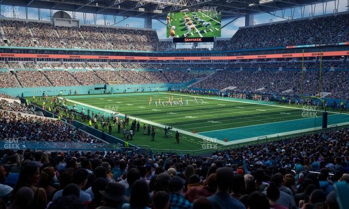 Hard Rock Stadium - Section 138 Seat View