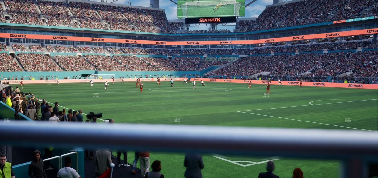 Hard Rock Stadium - Section 138 Seat View