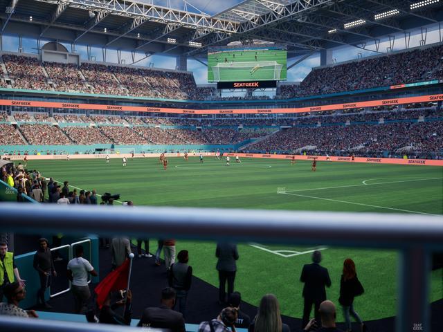 Hard Rock Stadium - Section 138 Seat View