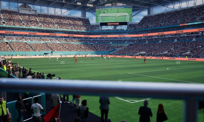 Hard Rock Stadium - Section 138 Seat View