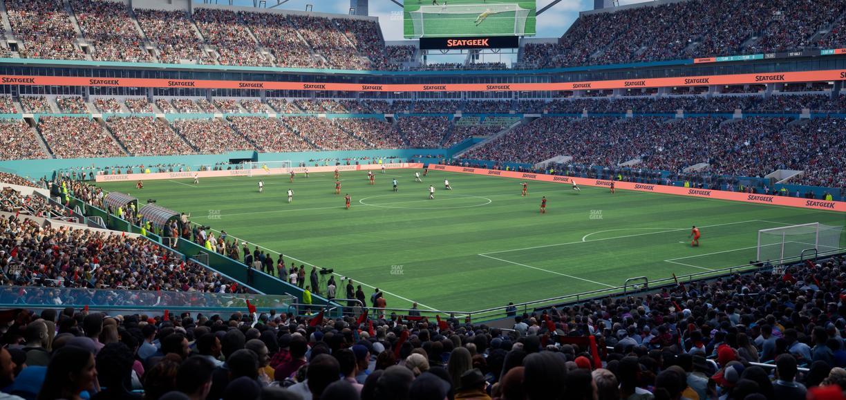 Hard Rock Stadium - Section 138 Seat View