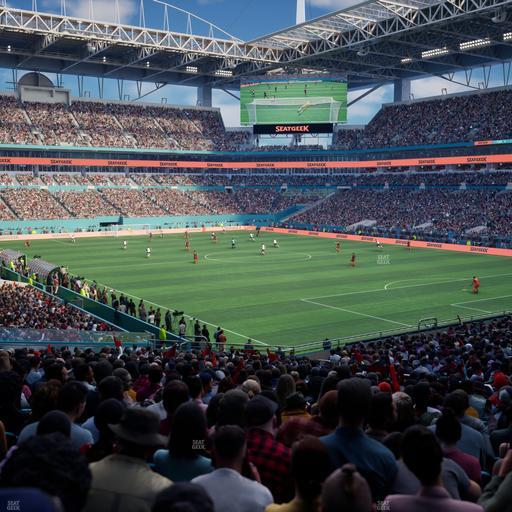 Hard Rock Stadium - Section 138 Seat View