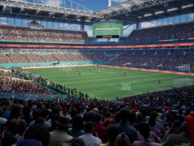 Hard Rock Stadium - Section 138 Seat View