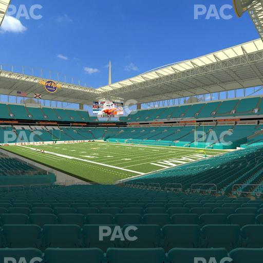 Hard Rock Stadium - Section 138 Seat View