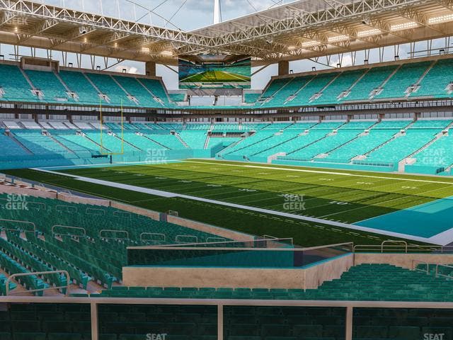 Hard Rock Stadium - Section 139 T Seat View