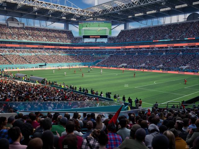 Hard Rock Stadium - Section 139 T Seat View
