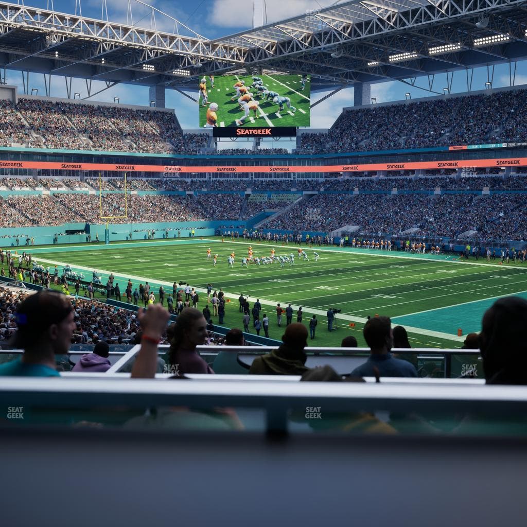 Hard Rock Stadium - Section 139 T Seat View