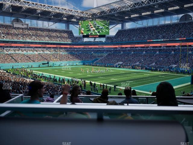 Hard Rock Stadium - Section 139 T Seat View