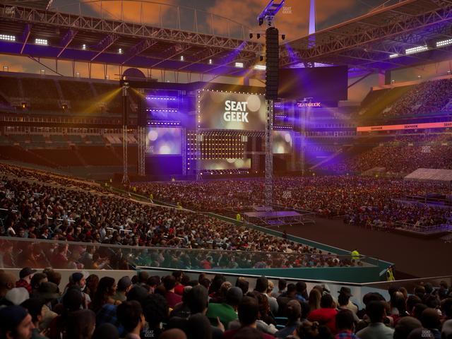 Hard Rock Stadium - Section 139 T Seat View