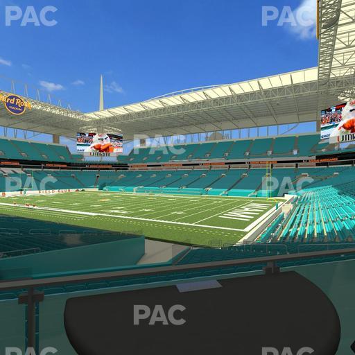 Hard Rock Stadium - Section 139 T Seat View