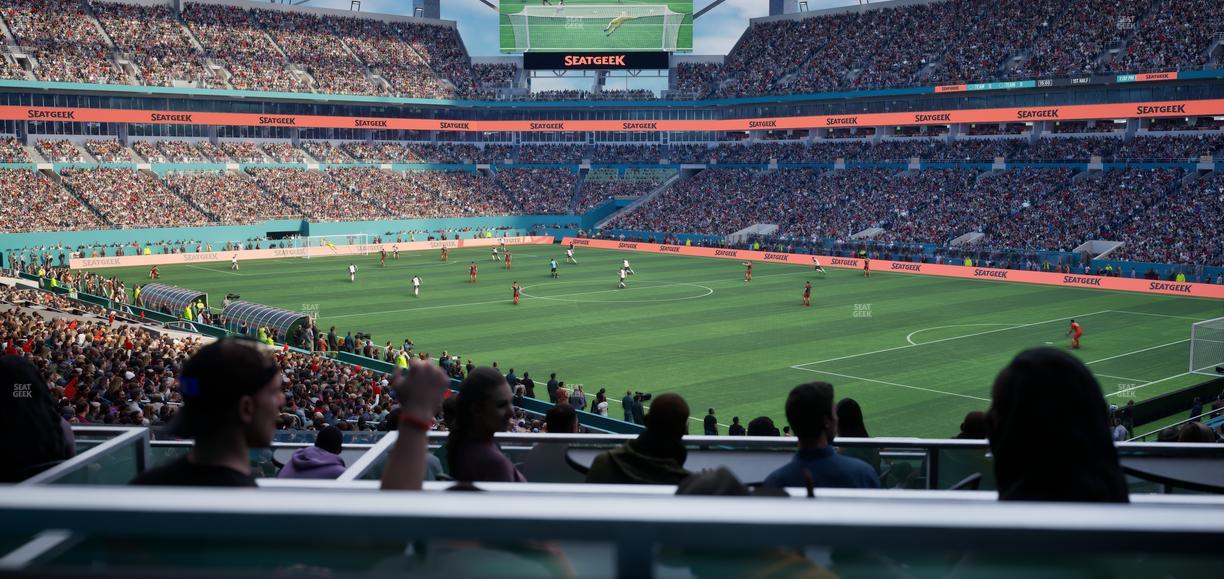 Hard Rock Stadium - Section 139 T Seat View