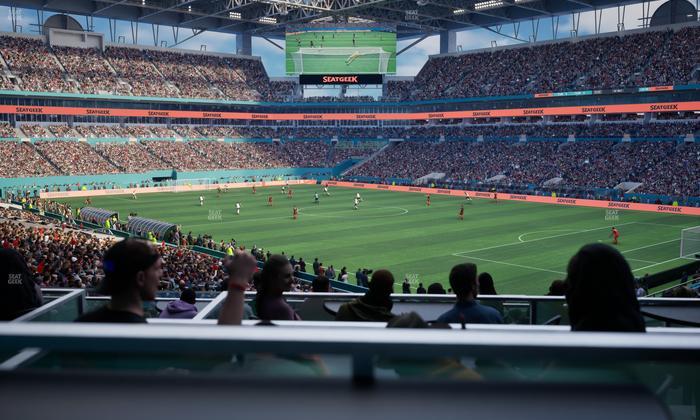 Hard Rock Stadium - Section 139 T Seat View