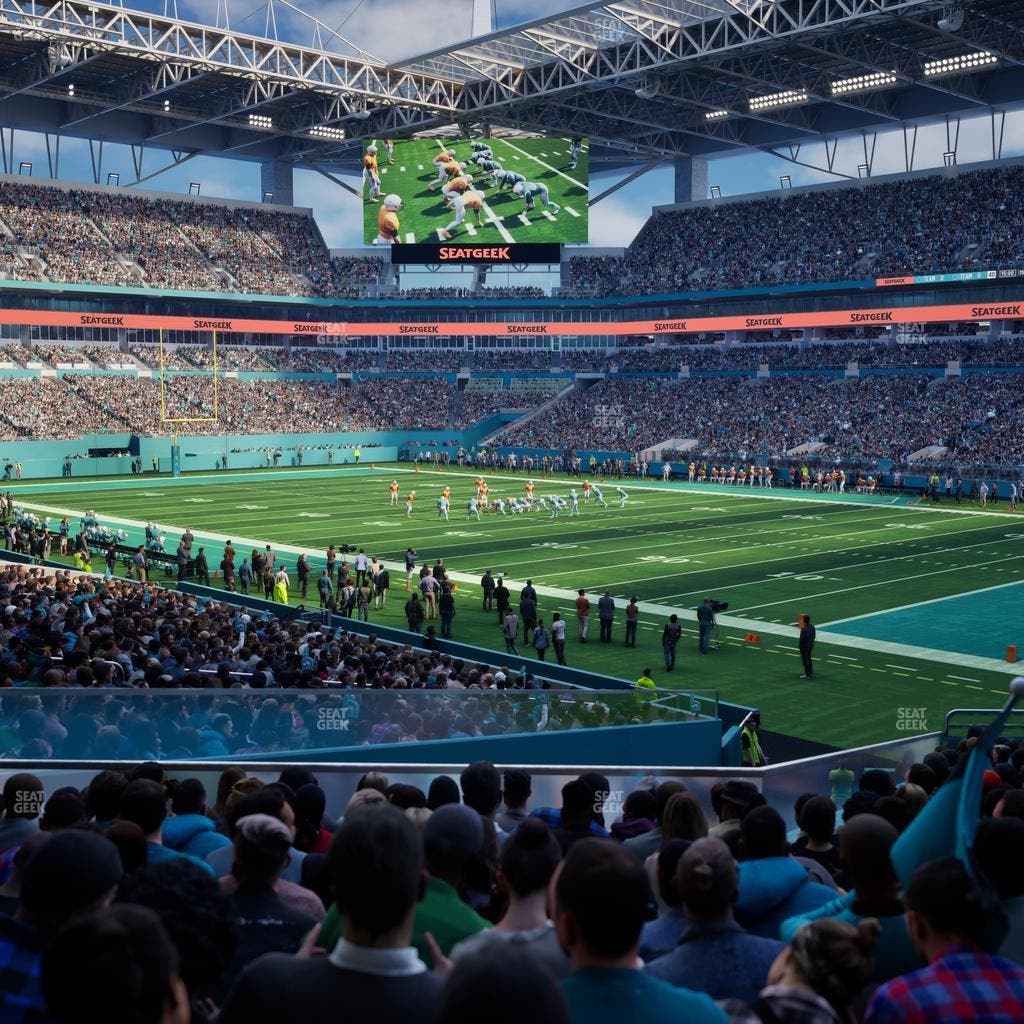 Hard Rock Stadium - Section 139 Seat View