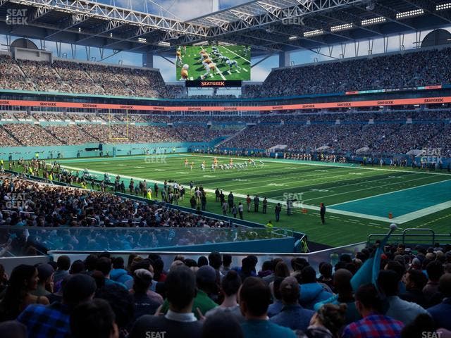 Hard Rock Stadium - Section 139 Seat View