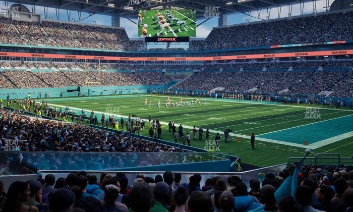 Hard Rock Stadium - Section 139 Seat View