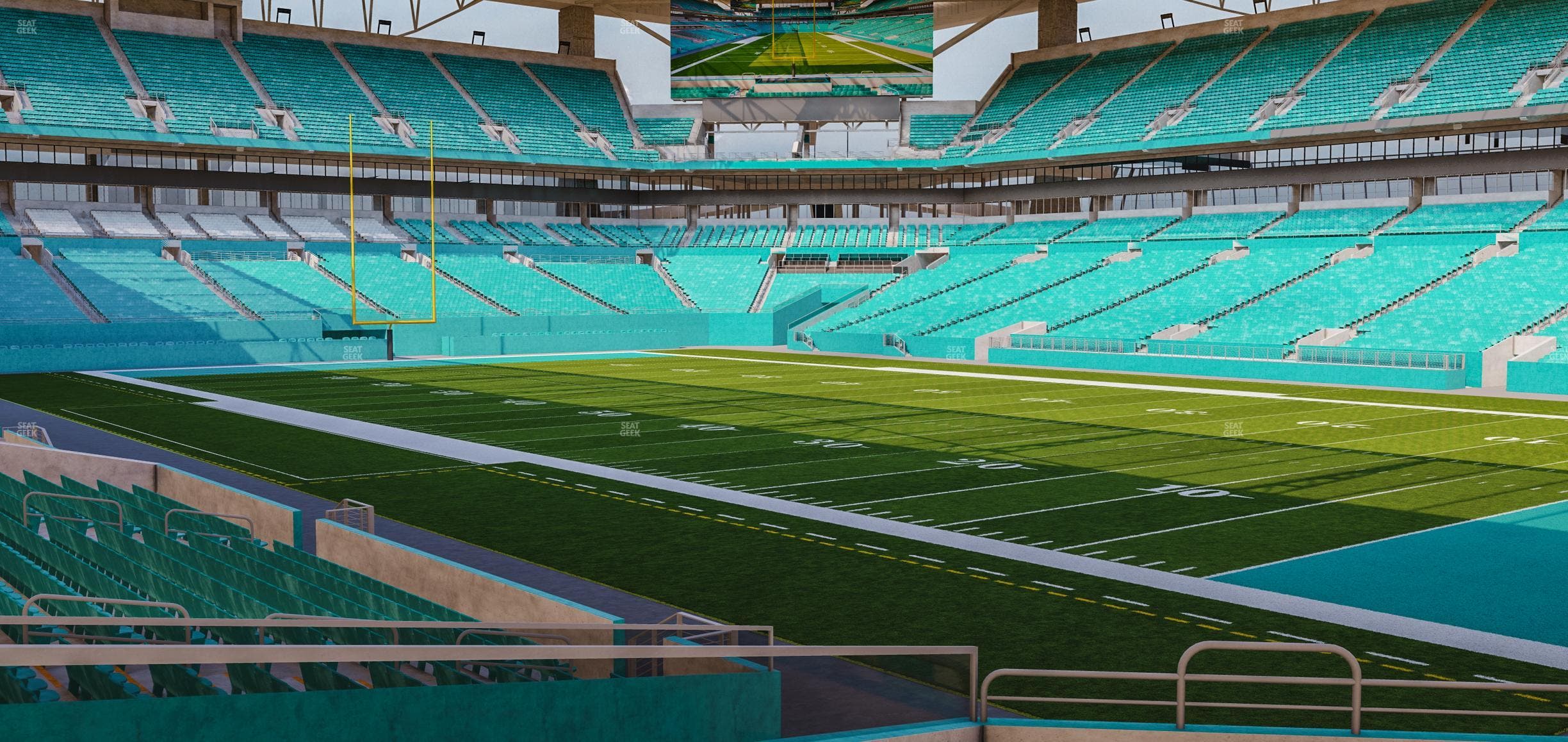 Hard Rock Stadium - Section 139 Seat View