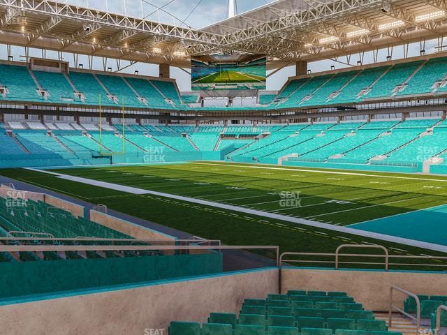 Hard Rock Stadium - Section 139 Seat View