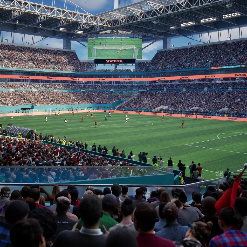 Hard Rock Stadium - Section 139 Seat View
