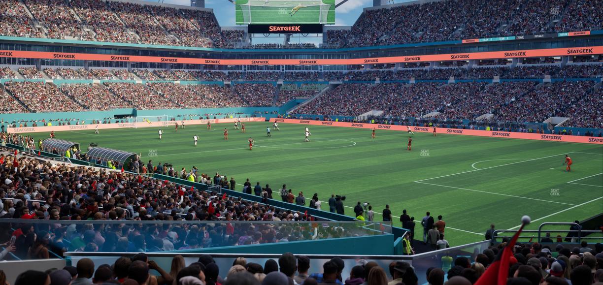 Hard Rock Stadium - Section 139 Seat View