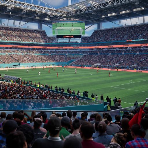 Hard Rock Stadium - Section 139 Seat View