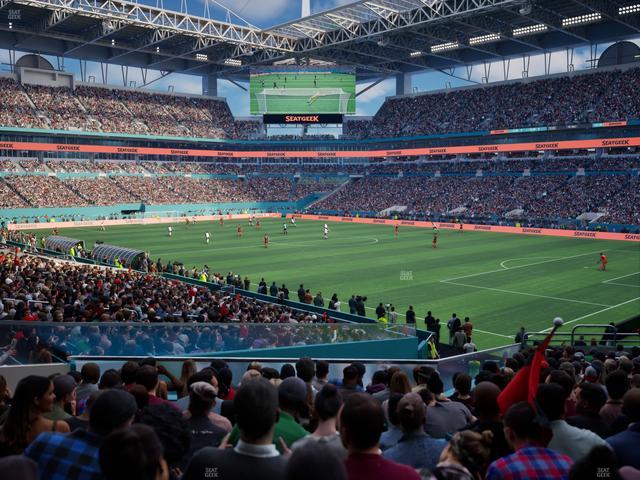 Hard Rock Stadium - Section 139 Seat View Hard Rock Stadium - Section 139 Seat View