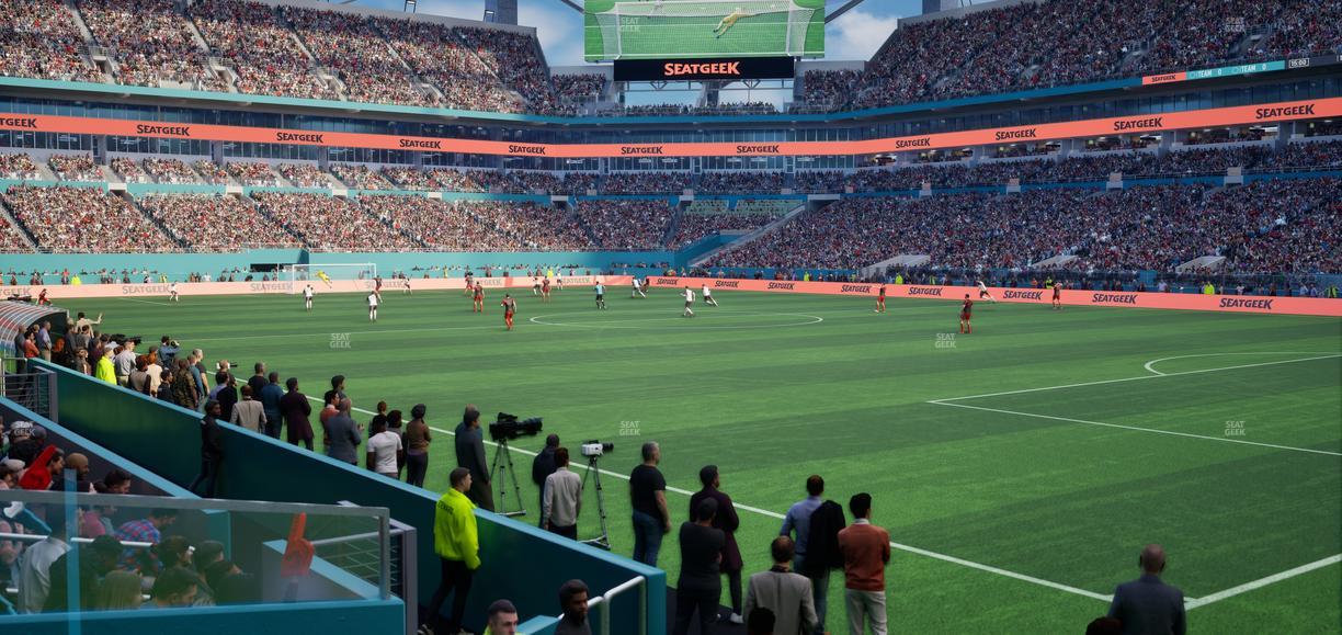 Hard Rock Stadium - Section 139 Seat View