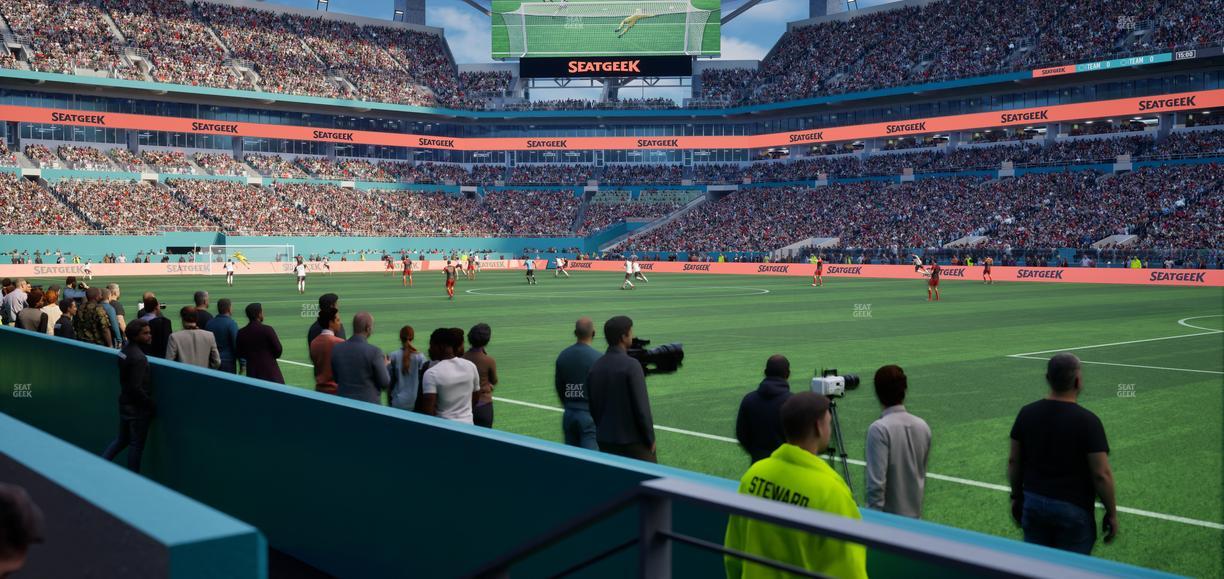 Hard Rock Stadium - Section 142 Seat View