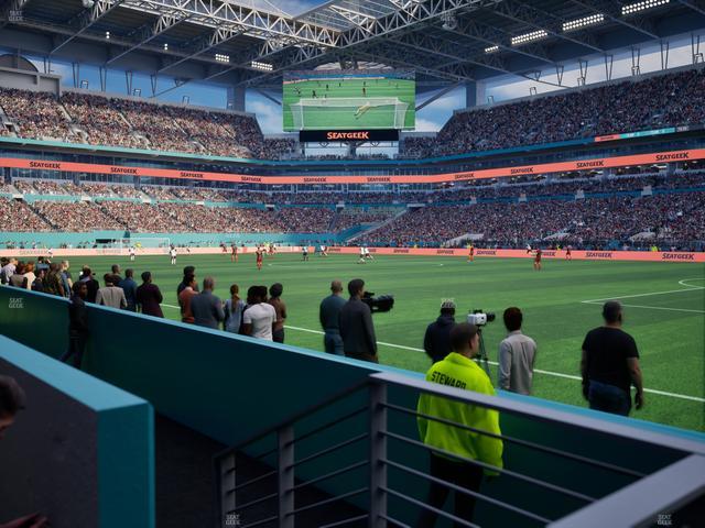 Hard Rock Stadium - Section 142 Seat View