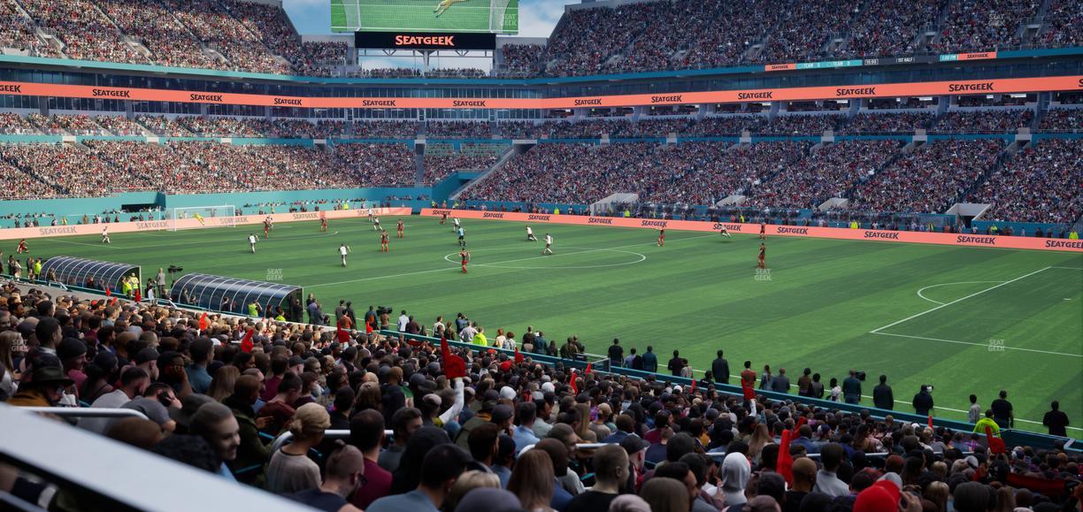 Hard Rock Stadium - Section 142 Seat View