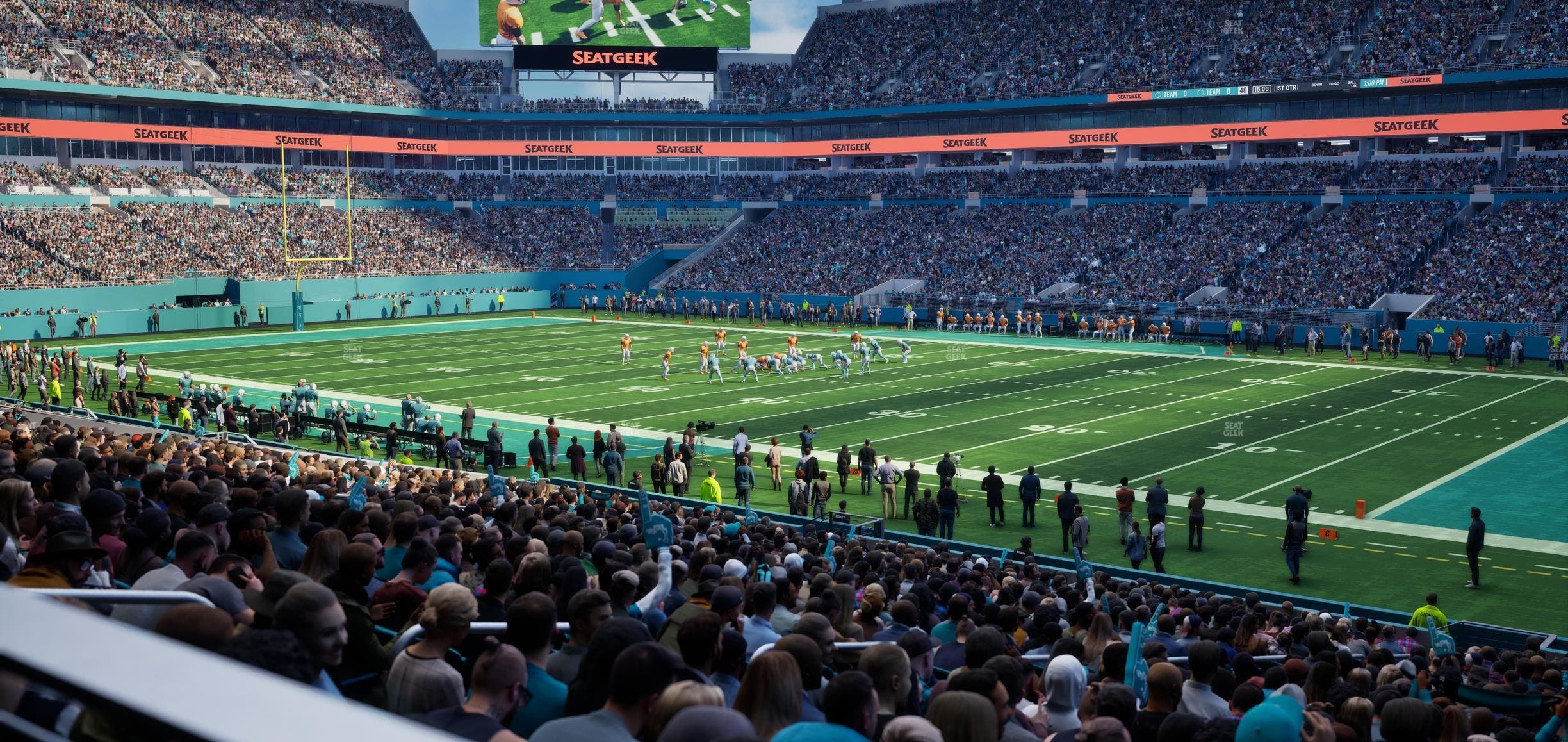 Hard Rock Stadium - Section 142 Seat View