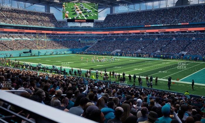 Hard Rock Stadium - Section 142 Seat View