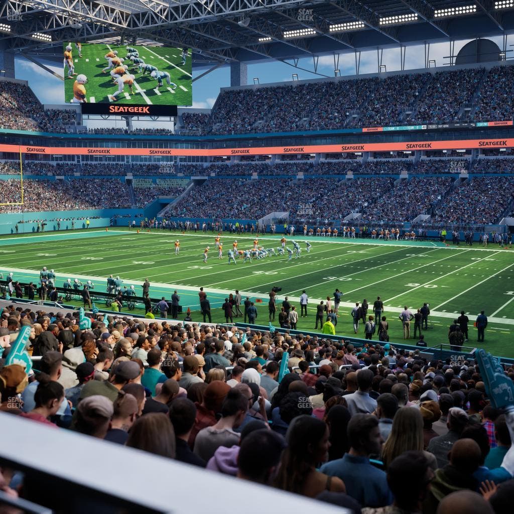 Hard Rock Stadium - Section 143 Seat View