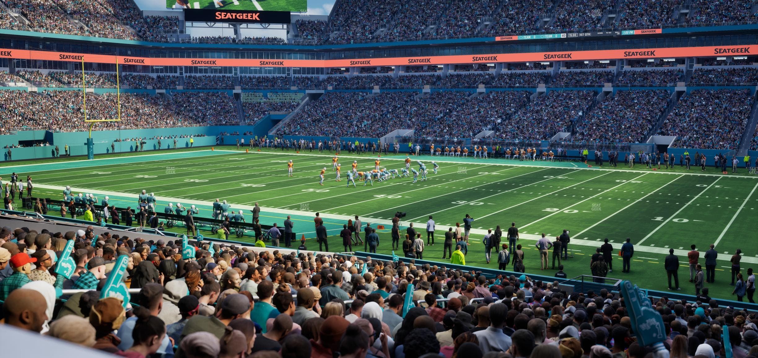 Hard Rock Stadium - Section 143 Seat View