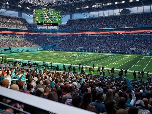 Hard Rock Stadium - Section 143 Seat View
