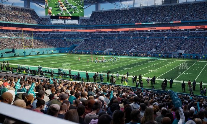 Hard Rock Stadium - Section 143 Seat View
