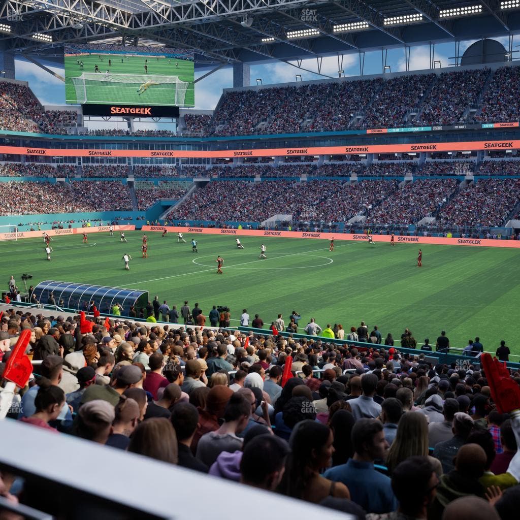 Hard Rock Stadium - Section 143 Seat View